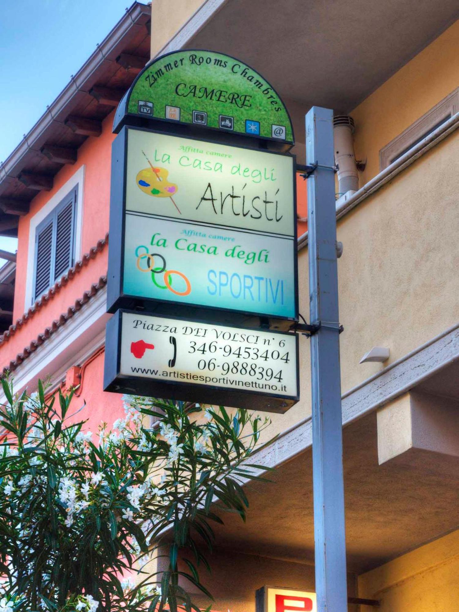 Hotel La Casa Degli Artisti 1 Nettuno Zewnętrze zdjęcie